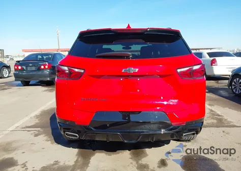 2019 Chevrolet Blazer Rs from USA, damaged, VIN 3GNKBJRS6KS689820